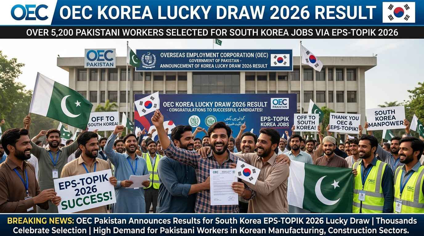 OEC South Korea Lucky Draw 2026 Result Announced
